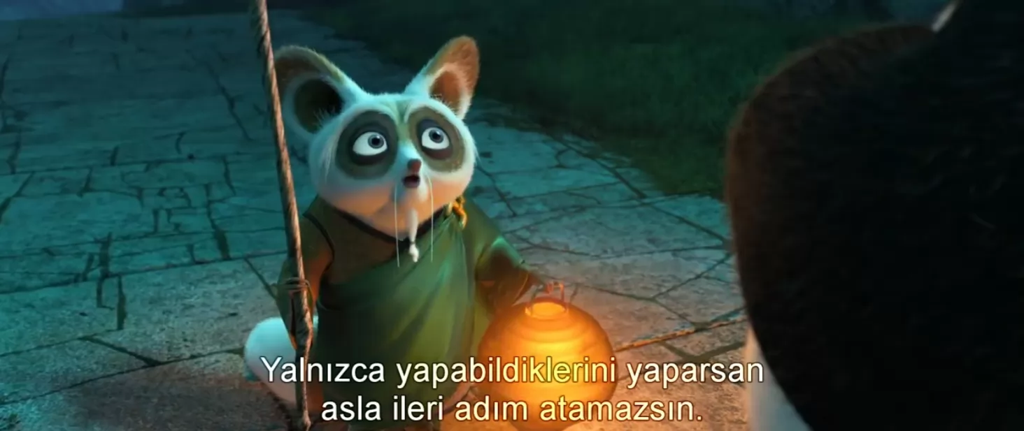 Yalnızca yapabildiklerini yaparsan asla ileri adım atamazsın. - Kung Fu Panda